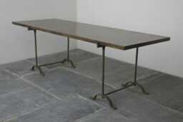 Trestle Hand Made Raw Iron Steel Frame Bench Dining Desk Table Legs Decorative Handmade in The UK