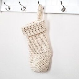 Pattern, Farmhouse Christmas Stocking Crochet Pattern - thumbnail 3