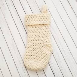 Pattern, Farmhouse Christmas Stocking Crochet Pattern - thumbnail 4