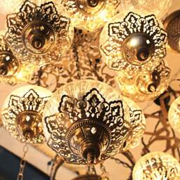Chandelier Lamp, Light, Morocco Light, Morocco Lighting, Turkish Light, Morocco Lamp, Morocco Pendant, Morocco Lantern, Turkey Lamp - thumbnail 3