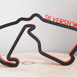 Customisable F1 Race Track Wall Art 3D Circuit, Motorsport Decor - thumbnail 2