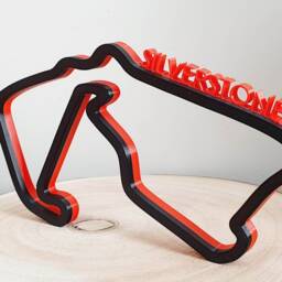 Customisable F1 Race Track Wall Art 3D Circuit, Motorsport Decor - thumbnail 3