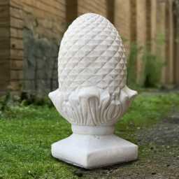Massive Acorn Sculpture Concrete Corn Figurine Stone Statue Garden Ornament Cement Decoration Acorn Lover Gift Yard Art - thumbnail 3