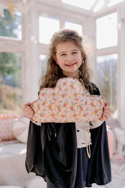 "Cotton Cloud Pillow ""Green Garden" - image 1
