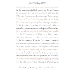 The Art Of Marriage Quote Short Version By Wilferd Peterson, Wedding Poem Print - thumbnail 3