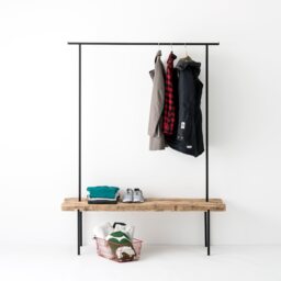 Reclaimed Wood Coat Rack For The Hallway, Entrance Hall Or Bedroom - thumbnail 2