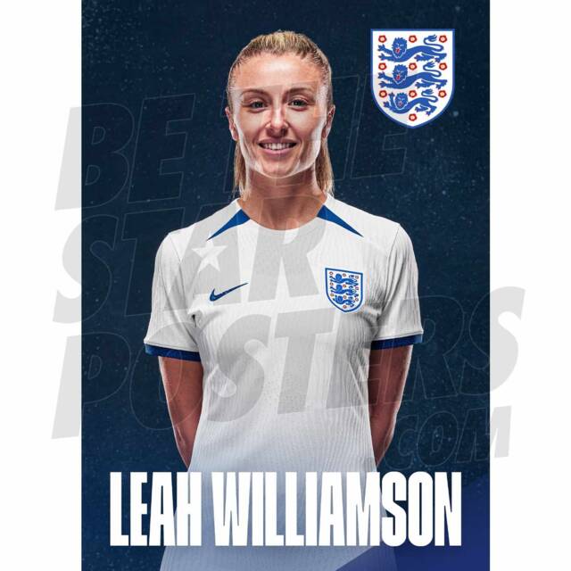 Lionesses Williamson 23/24 Home Headshot Poster - Officially Licensed Product A4/A3 Framed Options - image 1