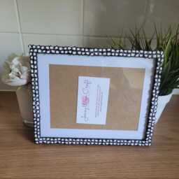 Black Penguin Clay Slices Photo Frame 5 X 7 Inches With Border, 6 8 Without Border - thumbnail 2