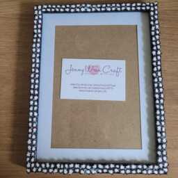 Black Penguin Clay Slices Photo Frame 5 X 7 Inches With Border, 6 8 Without Border - thumbnail 3