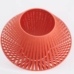 Handcrafted Silk Fringe Threads Pendant Ceiling Lamp. Modern Vintage Home Decor Lighting - thumbnail 3