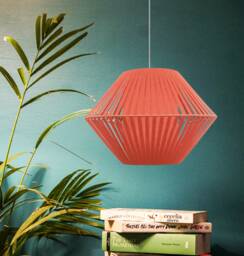 Handcrafted Silk Fringe Threads Pendant Ceiling Lamp. Modern Vintage Home Decor Lighting - thumbnail 1