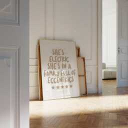 She's Electric Oasis Print Song Lyrics, Definitely Maybe - thumbnail 1