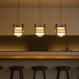 Modern & Mid-Century Pendant Light As Japandi Hanging Lampshade For Minimalist Home Decor - Rin Lamp, Creal Design - thumbnail 2