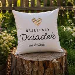 Najlepszy Dziadek Na ??wiecie Pillow, Gift For Dziadek, Polish Grandfather Gift, Grandad, Prezent Dla Dziadka Cushion - thumbnail 2