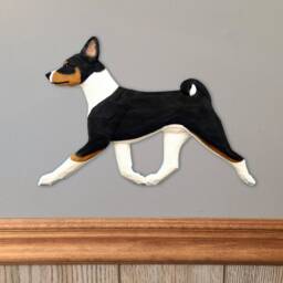 Basenji Dig - Dog in Gait Wall Art - Multiple Colors Available - thumbnail 4