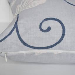Laura Ashley Blue Floral Cushion Lamorna Parisian On Both Sides, 16 - thumbnail 2