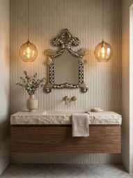 Luxury Mirror - Handmade Cow Bone Inlay Mirror, Wall Decorative Mirrors - thumbnail 1