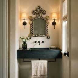 Luxury Mirror - Handmade Cow Bone Inlay Mirror, Wall Decorative Mirrors - thumbnail 3