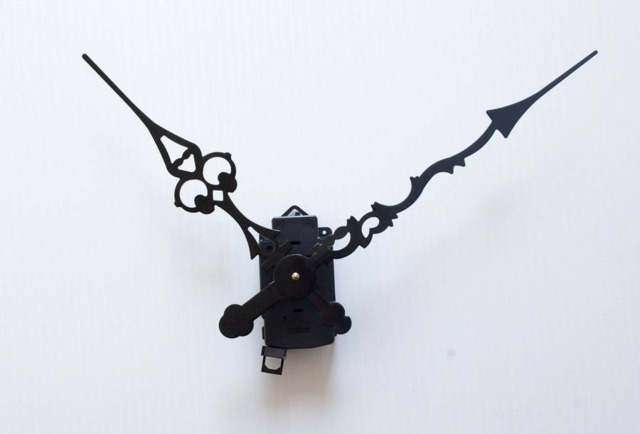 Giant Clock Pendulum Mechanism Large Extra-Long Chiseled Hands 20/30cm For Thick Dial Diy - image 1