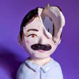 "Mini Sculpture ""Deep Thoughts #2" - thumbnail 3