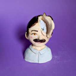 "Mini Sculpture ""Deep Thoughts #2" - thumbnail 2