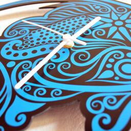 Tribal Coral Fish - Wall Clock - thumbnail 2