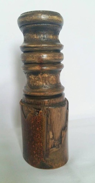 Candelabro, Candlestick, Candlestick For One Candle, A Candlestick Made Of Wood, Wooden Candlestick, Candleholder, Round Candle Holder - image 1
