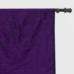 Purple Silk Dupioni Curtain Panels - Rod Pocket, Grommet, Box Pleat, Three Pinch Tab Top & Plain Ring Top - thumbnail 3