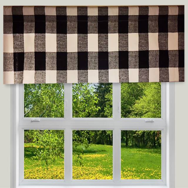 "Sale Any Print-Decorative Window Valances - Premier Prints Valance - 14""L X 52" - image 1