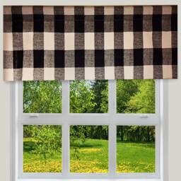 "Sale Any Print-Decorative Window Valances - Premier Prints Valance - 14""L X 52" - thumbnail 1