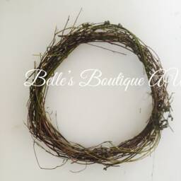 Plain Eucalyptus Wreath Easter Holidays Australian Native Rustic Festive Home Decor Gumnuts Florist Craft Supplies Year Round Wreaths - thumbnail 2