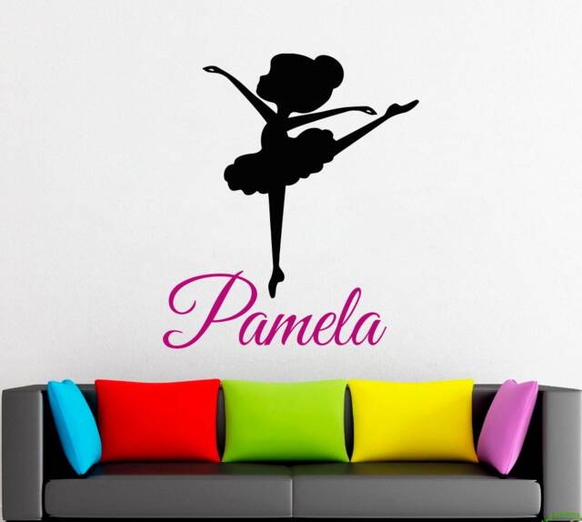 Ballerina Wall Decal Dance Decor 1547 - image 1