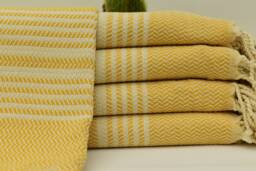 Turkish Towel 40x70 Mustang Cotton Soft Handmade Bath Home Decor Wedding Yrm-Hasr