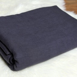 Dark Grey Softened Linen Duvet Cover With Snap Buttons, Custom Order, King, Queen, Full, Single, Twin, Double Size - thumbnail 2