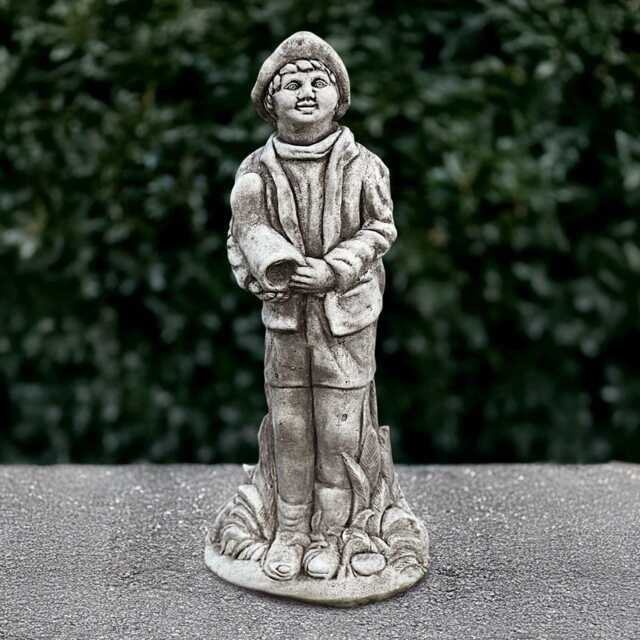 Large Man Figurine Concrete Farmer Sculpture Cement Ornament Outdoor Decoration Man Lover Gift Garden & Home Statue Yard Art - image 1