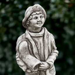 Large Man Figurine Concrete Farmer Sculpture Cement Ornament Outdoor Decoration Man Lover Gift Garden & Home Statue Yard Art - thumbnail 2