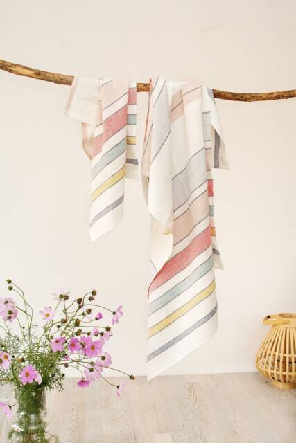 White Linen Towels Sets Of Throw Massage Heavy Bath Boho Stone Washed Big Natural Eco Sauna Large - image 1