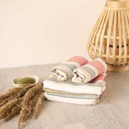 White Linen Towels Sets Of Throw Massage Heavy Bath Boho Stone Washed Big Natural Eco Sauna Large - thumbnail 2