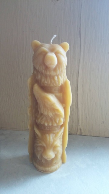 Beeswax Animal Spirit Candle - image 1