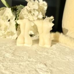Hand Poured Male Torso Soy Candle - thumbnail 4