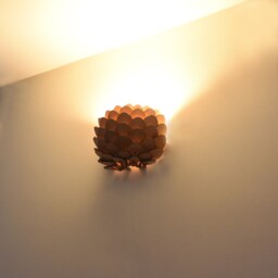 Wooden Wall Light - thumbnail 3