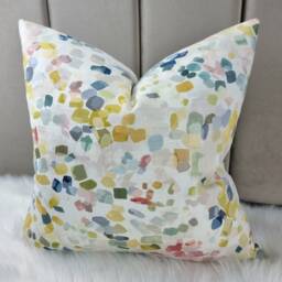John Lewis Dapple Multi Cotton Fabric Cushion Cover - Decorative Throw Pillowcase Home Decor - thumbnail 3