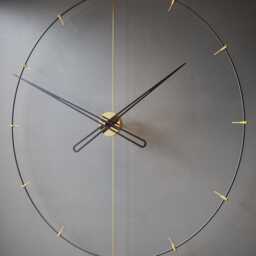Massive Indicator - Oversized Luxury Wall Clock, Silent German Movement, Modern Decor - thumbnail 2