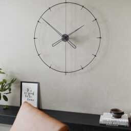 Massive Indicator - Oversized Luxury Wall Clock, Silent German Movement, Modern Decor - thumbnail 4