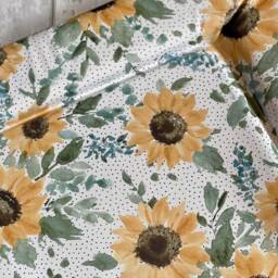 Sunflower Baby Changing Mat, Sunflower Changing Mat, Standard Baby Floral Change Mat - thumbnail 3