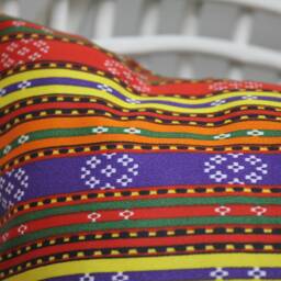 Personalized Pillow, Gift, Home Decor 12x24 Gift Pillow Covers, Double Sided Striped C - thumbnail 2