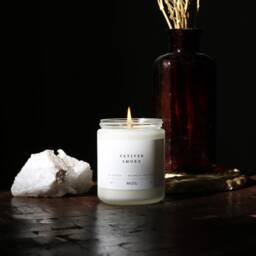 Vetiver Smoke Essential Oil Candle - All Natural Modern - thumbnail 2