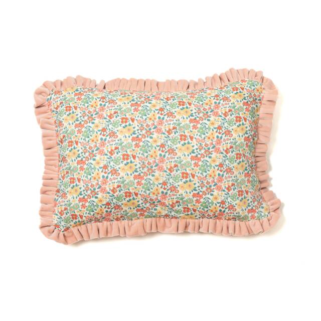"Velvet Cushion Made From Liberty Fabric " - image 1