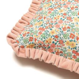 "Velvet Cushion Made From Liberty Fabric " - thumbnail 2