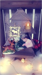 Reclaimed Wood Christmas Tree - thumbnail 1